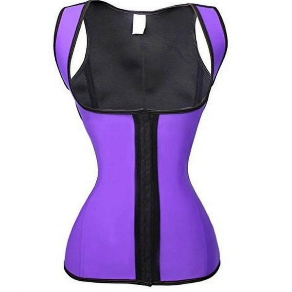Fierce Honey Purple Trainer Cincher Girdle High Compression Corset medium